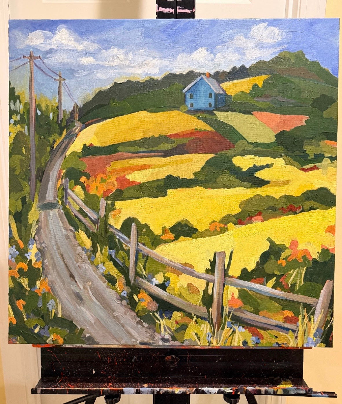 Block - Pomfret Hillside in Light