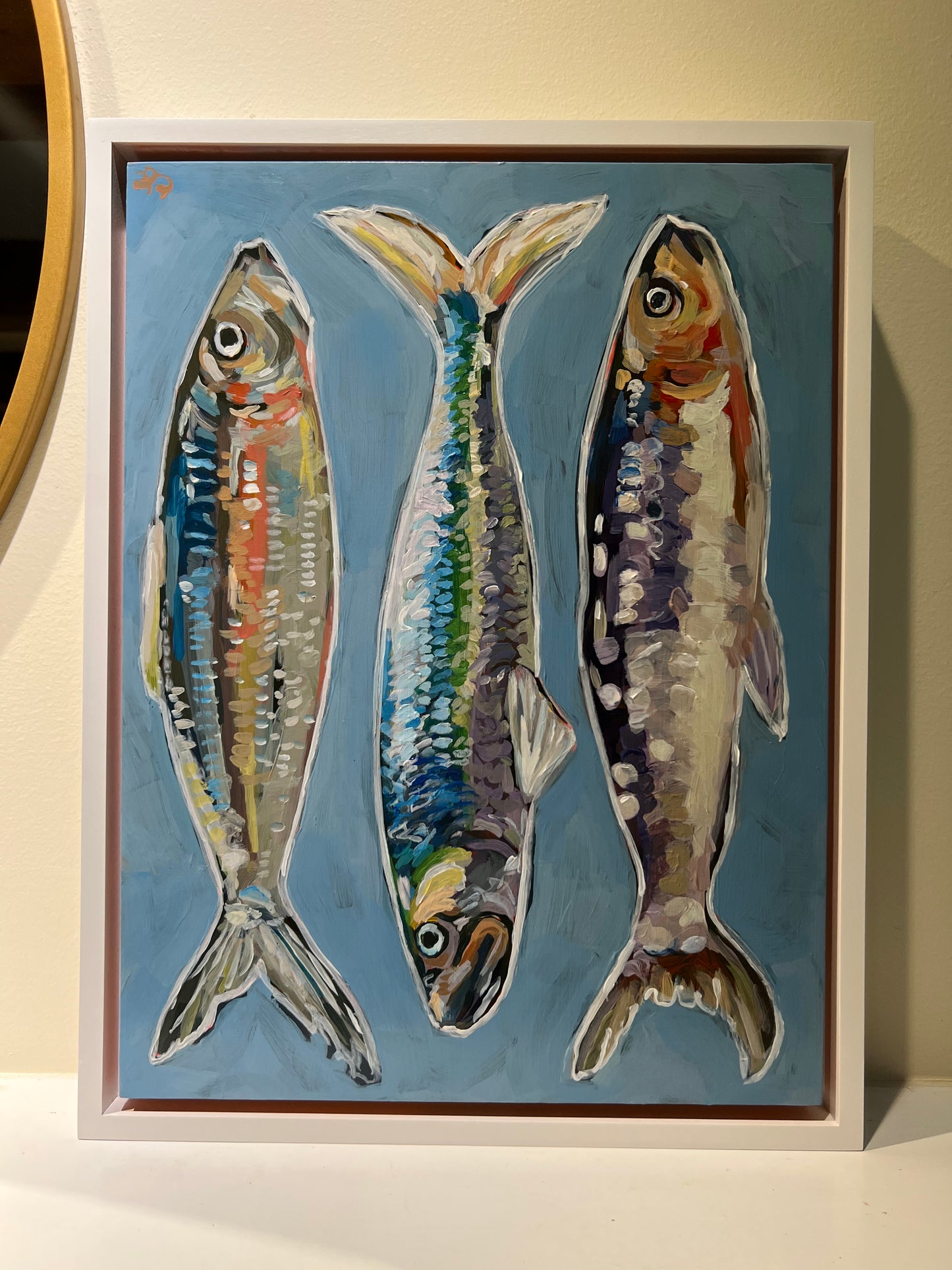 “Go Fish” - original fish painting