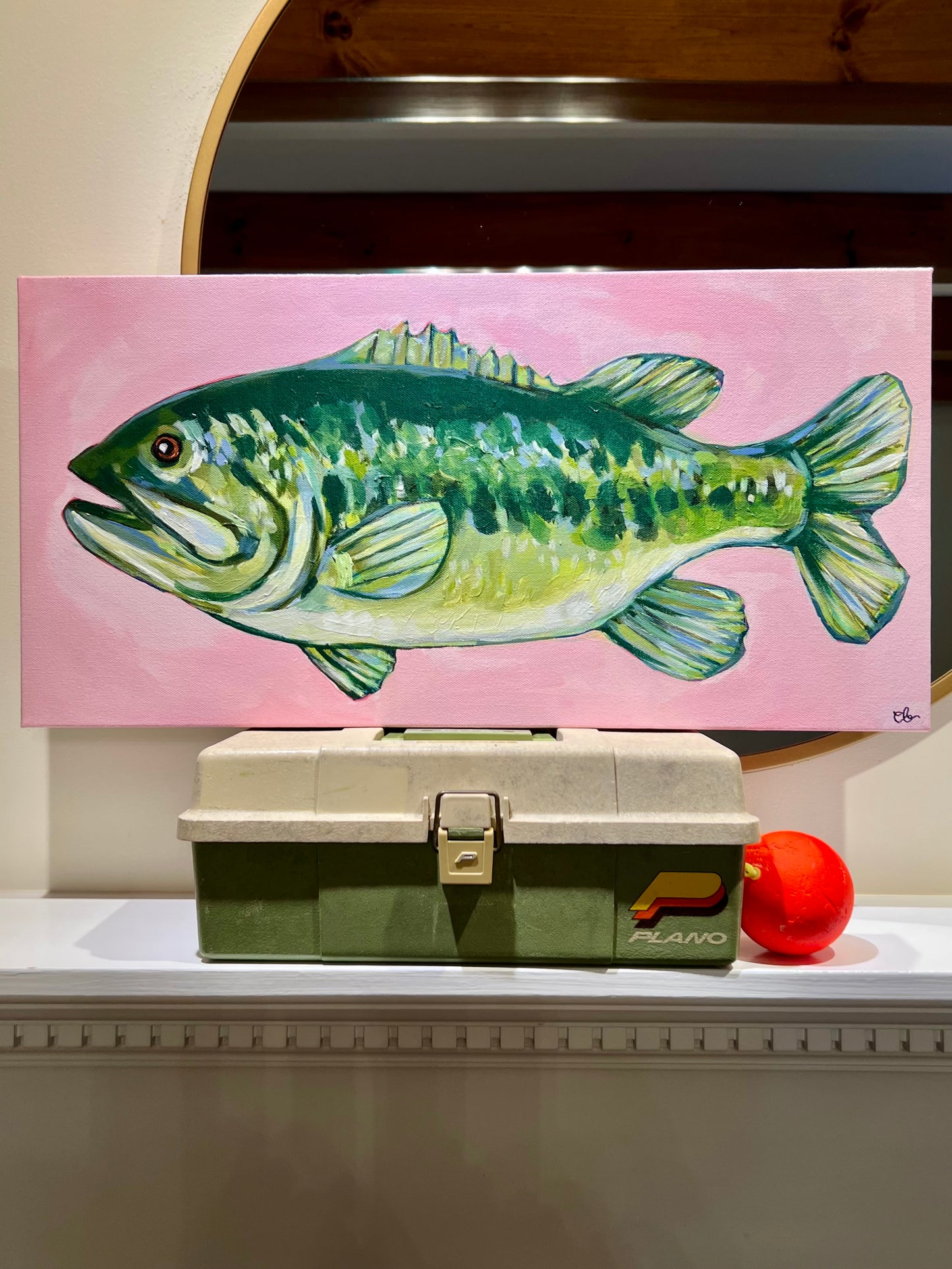 Big Beauty - Largemouth Bass Original Painting